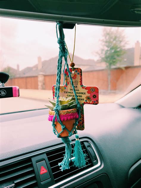 Top 10 cute rear view mirror decor ideas and inspiration 